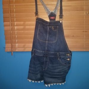Denim overalls